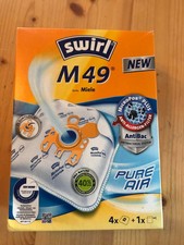 Original Swirl M 49 Staubsaugerbeutel OVP Miele Inhalt 4 stück .