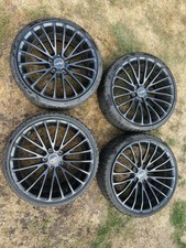 4 Stück Breyton Race LS 20 Zoll Alufelgen schwaz matt inkl. BMW RDKS Sensoren