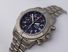 BREITLING AVENGER TITAN CHRONOGRAPH CHRONOMETER TITANBAND REF.E13360 PAPIERE/BOX