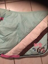 Schabracke Sattelunterlage Pony gebraucht Rückenlänge ca. 55 cm Dressur