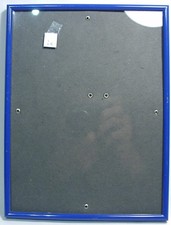 Bilderrahmen Kunststoff blau 18  x 24 cm