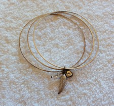 Armreif Armbänder inkl. Anhänger von Fossil Silber Gestempelt 925