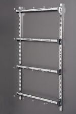 Wandregal 65cm chrom Regale Hakenregal mit 16 Einfachhaken Blisterregal Blister