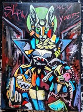 ART Paco Original Bild Gemälde Unikat Kunst Malerei urban modern echt neu cool