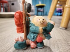 Vintage Andrew Brownsword Forever Friends Figuren Bären Mantelständer selten 1990er Jahre