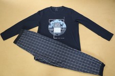 Neu! Langer Schlafanzug Herren Gr. L 52/54