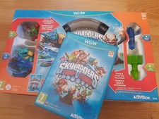 WII-U Trap Team SKYLANDER Starter SET Pack SPIEL CD Figur Portal Falle Master 