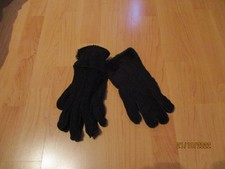 Lederhandschuhe braun gefüttert gr.S 7,5