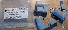 3 Stück PowerGrip Klemmsystem 25/22mm inkl. Schlüssel
