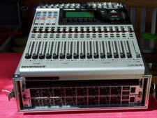 Mischpult Behringer DDX3216 incl 2x ADA8000 im Case, int. ADAT - Cat5e -Wandler 
