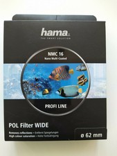 Hama Profi Line UV Filter Wide Nano Slim 62 mm NMC 16 Objektivschutz NEU