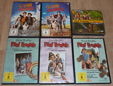 Enid Blyton Fünf Freunde 4 CD's & 5 DVD's Sammlung