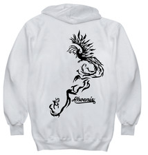 Herren Hoodie mit japanischem Aufdruck Phoenix style Streetwear - Cyos Clothing