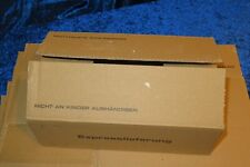 10 Kartons 30,5 x 18,5 x 11,0 cm Päckchen Faltkarton Faltschachtel 1mal benutzt