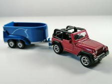 Siku - 1342 Jeep Wrangler - 1651 Pferdeanhänger Anhänger