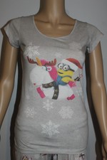♥DESPICABLE ME ♥ Minion + Fluffy Weihnachts T-Shirt Gr. S ♥Weihnachten ♥ Einhorn