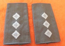 Bundeswehr, Schluterklappen Hauptmann, Rangabzeichen, oliv für Kampfanzug,