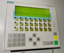 Siemens Simatic 6AV3 617-1JC30-0AX1 Operator Panel OP 17-DP12