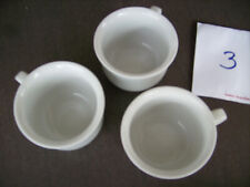 3 Stück - Thomas Rosenthal Trend Weiß - Kaffeetasse - Porzellan Weiß 180 ml -  3