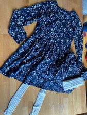 2 wunderschöne Kleider blau von Tchibo * Zwillinge * Gr. 158/164