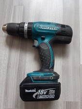 Makita Akkuschrauber 18V DHP453 + Akku 3 ah Schlagbohrschrauber Schrauber 