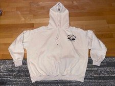 Hoodie Pullover Beige Gr L Oversize Aufdruck Natur Korea Japan Style