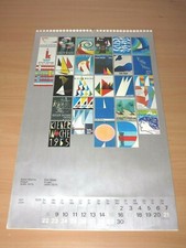 KIELER WOCHE POSTER KALLENDER - 1948-1975 PLAKATE 70 x 42 cm 12 BLÄTTER