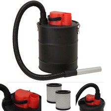 Grafner Aschesauger Kaminsauger + 2 HEPA Aschefilter 20l 1200 Watt Staubsauger