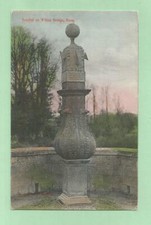 South-Ross auf Wye-Nahaufnahme der Sonnenuhr auf Wilton Brücke - 1908