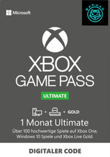 XBOX Game Pass Ultimate 1 Monat + XBOX Live Gold Mitgliedschaft DE 24/7