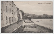 Lüften Zimmer dittisham, R. Dart in alten 19thc-Ansicht: ~ veröffentlicht ca.ww1 unusd