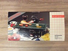 Grill-Steinplatte mit Halterung