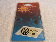 alter Aufkleber VW Motorsport OVP Golf 1 Jetta 1 Caddy 1 Golf 2 Scirocco *2*
