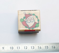 Weihnachtsmann 3 x 3 1994 A857 Waving Santa Hero-Arts Stempel Gruß zu Stampin Up