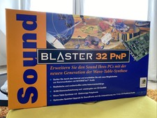 Creative Soundblaster 32 PnP • Original Retail Verpackung / Retail Box German