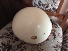 DDR Moped Motorrad Helm Sturzhelm orginal Eierschale Halbschale Oldtimer Simson 