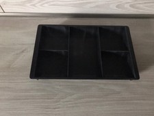 KASSENEINSATZ Einsatz Für Kasse Kleingeldfach 25 Cm X 15,5 Cm Schwarz Kunststoff