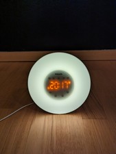 PHILIPS Wake-Up Light HF3505 Lichtwecker mit Radio, Natur Sounds, LED-Uhr: TOP