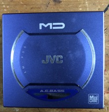 Portable mini disc player jvc XML P55BU