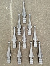 10 Metall Schweißbarer Schienenkopf Schmiedeeisen Abgerundet Sicherheit Top Tore Geländer Zaun