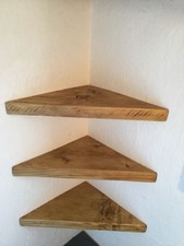 3x Urbar Gerüst Board Ecke Regale Holz Industrial rustikales Holz Regal
