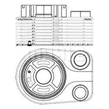MAHLE Ölkühler für Motoröl z. Bsp. für RENAULT