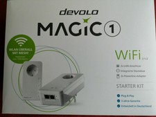 devolo 8415 Magic 1 WiFi 2-1-2 Starter Kit, 2 Powerline-Adapter, WLAN-Funktion