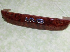 Opel Omega B Aschenbecherblende Wurzelholzoptik mit MV6 Emblem Armaturenbrett