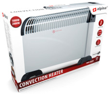 Elektroheizung 2000W Heizgerät Konvektor Heizung Heizlüfter *Heizkörper Alpina®