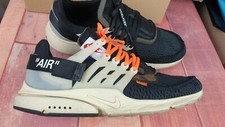 Cremefarbenes X Nike Air Presto "die 10' Größe: UK 11 US 12 EUR 46 sehr guter Zustand