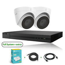 Hikvision 4k CCTV System IP PoE 8mp UHD Audio Netzwerkkamera Nachtsicht Security Kit