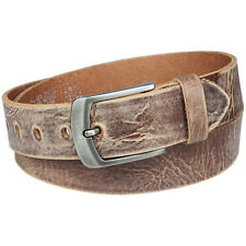 Gürtel 100 % Echt Leder Handgemacht 4cm Herren Damen Vascavi Büffel Ledergürtel