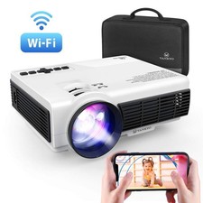 VANKYO 1080P LED Projektor Videoprojektor Beamer Heimkino WiFi Mini HDMI AV VGA