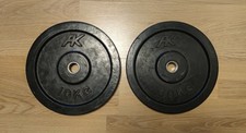 2x10kg 30mm Hantelscheiben gummiert Altrom Knirsch